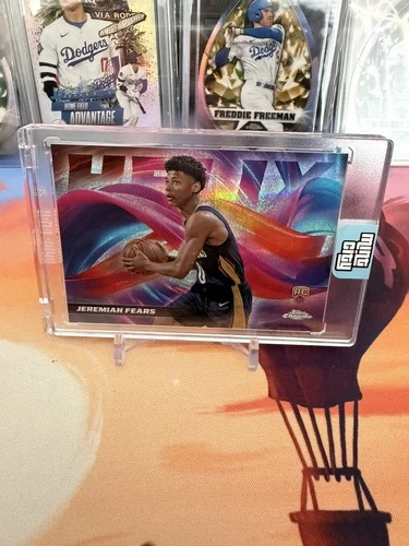 2025 Topps Chrome Update Jeremiah Fears Base (RAW)