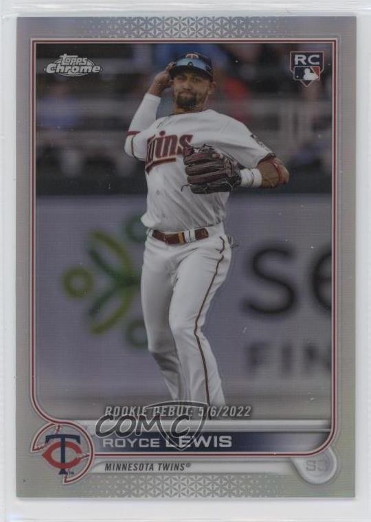 2022 Topps Chrome Update Rookie Debut Refractor 150/299 Royce Lewis #USC79 4m7