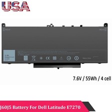 New Battery For Dell Latitude E7270 E7470 Series Laptop J60J5 R1V85 451-BBSX 451