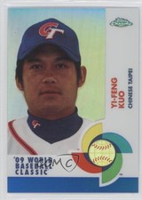 2009 Topps Chrome World Baseball Classic Blue Refractor 110/199 Yi-Feng Kuo 0c2