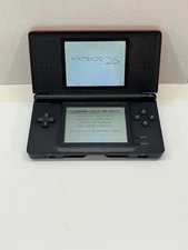 Red Nintendo DS Lite System Console Only For Parts or Repair AS IS Turns On