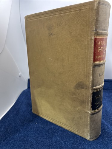 Reports Of Cases Argued And Determined Supreme Court Of Alabama 1881 Book 44 - Picture 3 of 9