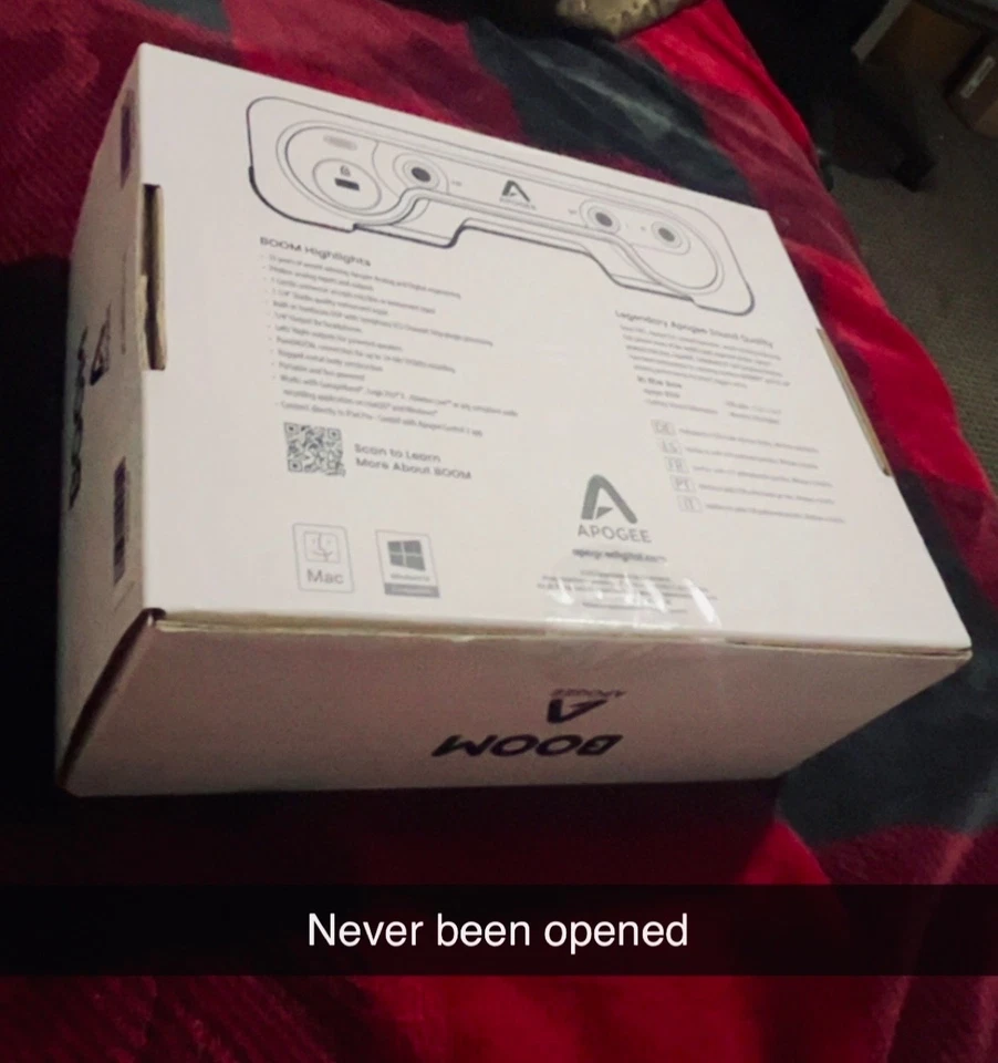 Apogee Boom Profesional 2 entradas/2 salidas USB-C Interfaz de Audio Nuevo Foto 2 de 3