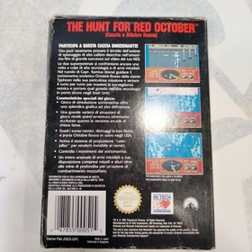 The Hunt For Red October NES PAL A Nintendo Entertainment System Senza Manuale