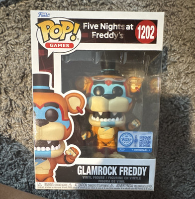 Funko Pop! Vinyl Five Nights at Freddy's Glamrock Freddy 1202 Security Breach
