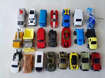 22x Matchbox Mattel, Spielzeugautos, Fahrzeuge Sammlung (Konvolut)