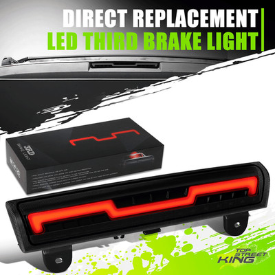 {3D LED 2-Stage Sequential}Third Brake Light for Sonora Tahoe Yukon 00-06 Smoked