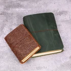 Personalized Leather Journal Cover A5 A6, Refillable Traveler’s Notebook