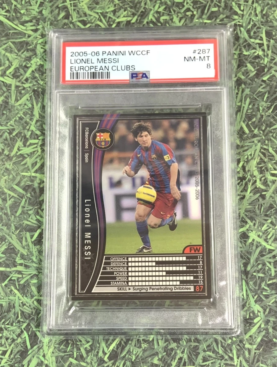 2005-06 Panini WCCF European Clubs Soccer Trading Cards for sale