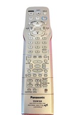 Combo de control remoto Panasonic LSSQ0377 DVD VCR PV-D4753 probado OEM
