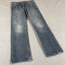 Levi's 511 Skinny Distressed Blue Jeans Boys Size 12 Regular - 26x26