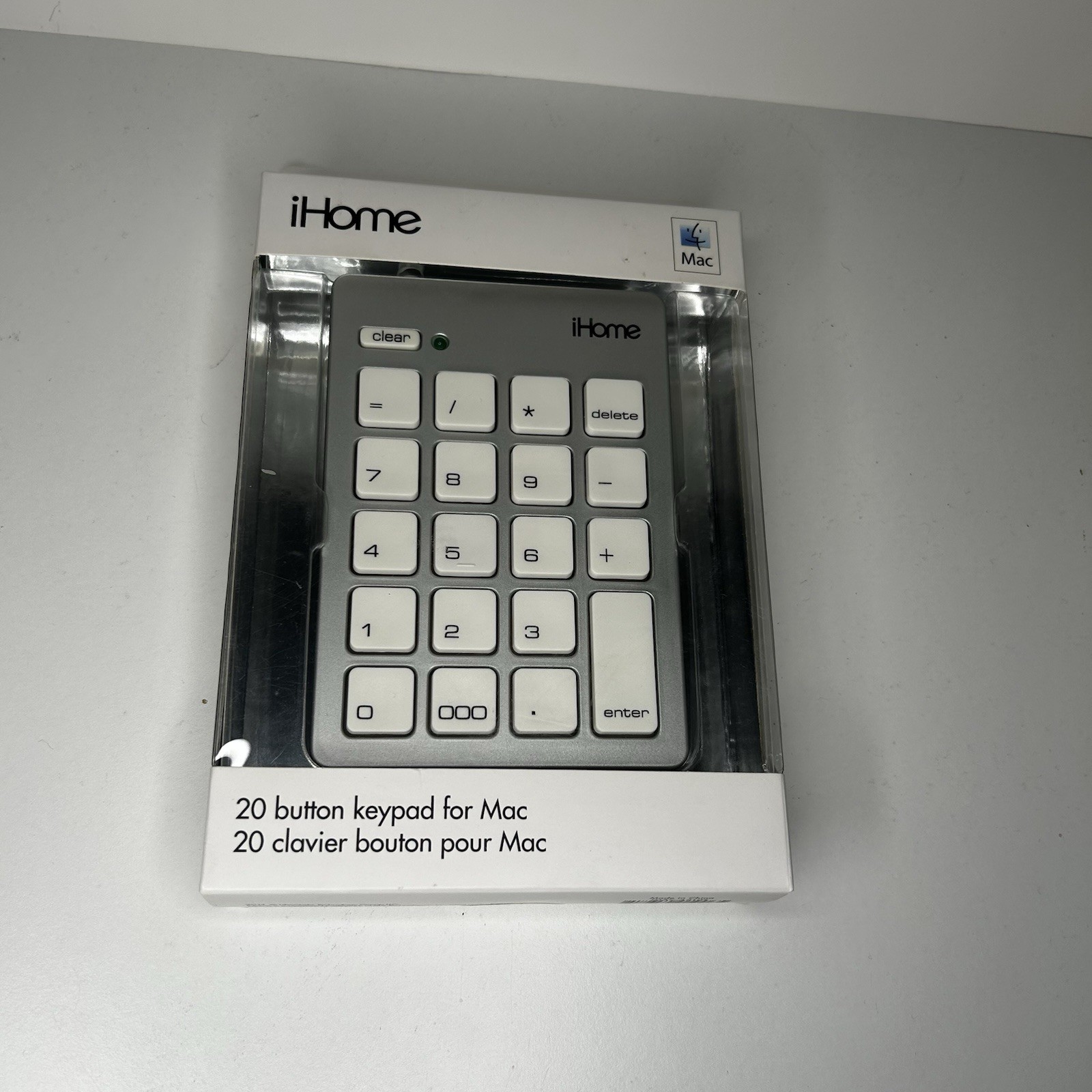 iHome Wireless Numeric Keypad Compatible with Mac