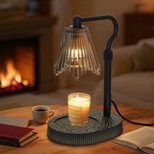 Candle Warmer Lamp with Timer Dimmable 4-Level Brightness - Adjustable Heig...