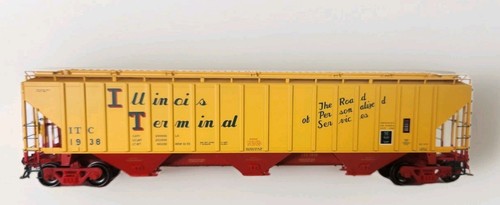 Tangent Scale Models HO 20013-11 PS 4750 Covered Hopper Illinois Terminal #1938 - Picture 2 of 12