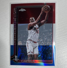 Topps Chrome 2026 Basketball Clint Capela Houston Rockets #94 Rookie Card. rookie card picture
