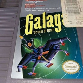 Galaga Demons of Death Videogioco Nintendo NES Sparatutto Classico