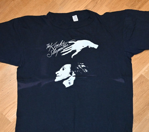 Vintage Band — * ' THE KINKS* vtg original rock shirt