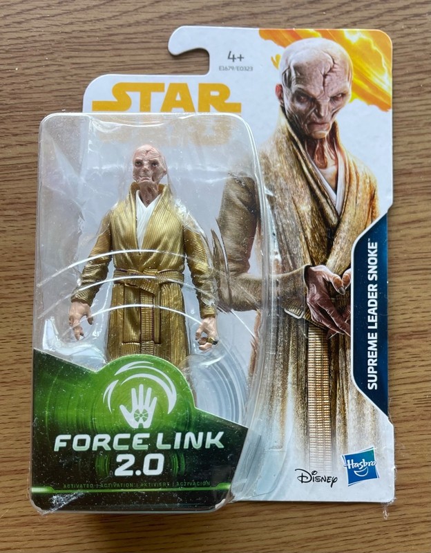 Star Wars Supreme Leader Snoke Force Link 2.0 10cm Action Figure 2017