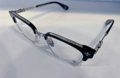 Chrome Hearts Bonennoisseur II Silver Frame Brand New w/ Original