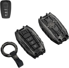 Heavy Metal Key Fob Cover Case Protector for Toyota, Keychain, Accessories...