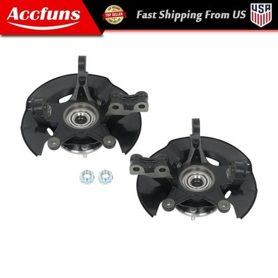 2pcs Front Left & Right Wheel Bearing & Hub Assembly For Honda Pilot 2005-2008