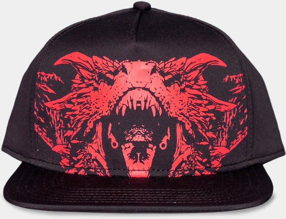 GOT - House Of The Dragon - Mens Dragon Snapback Cap Black 6190₽