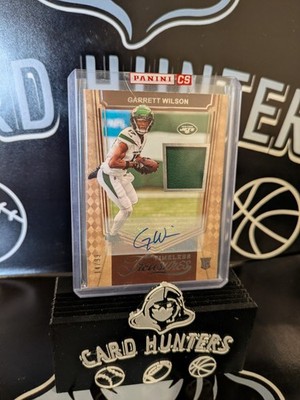 2022 Panini Chronicles Timeless Treasures Garrett Wilson Autograph /99 Rookie RC