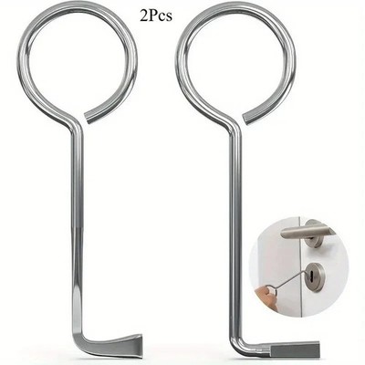 2 Stück Profi Dietrich Set, Buntbartschlüssel Universal, Öffnet Nahezu Jede Tür.