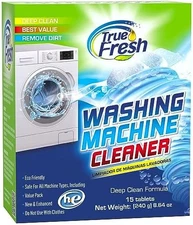 True Fresh Washing Machine Cleaner Tablets 15 Solid Deep Cleaning Tablets