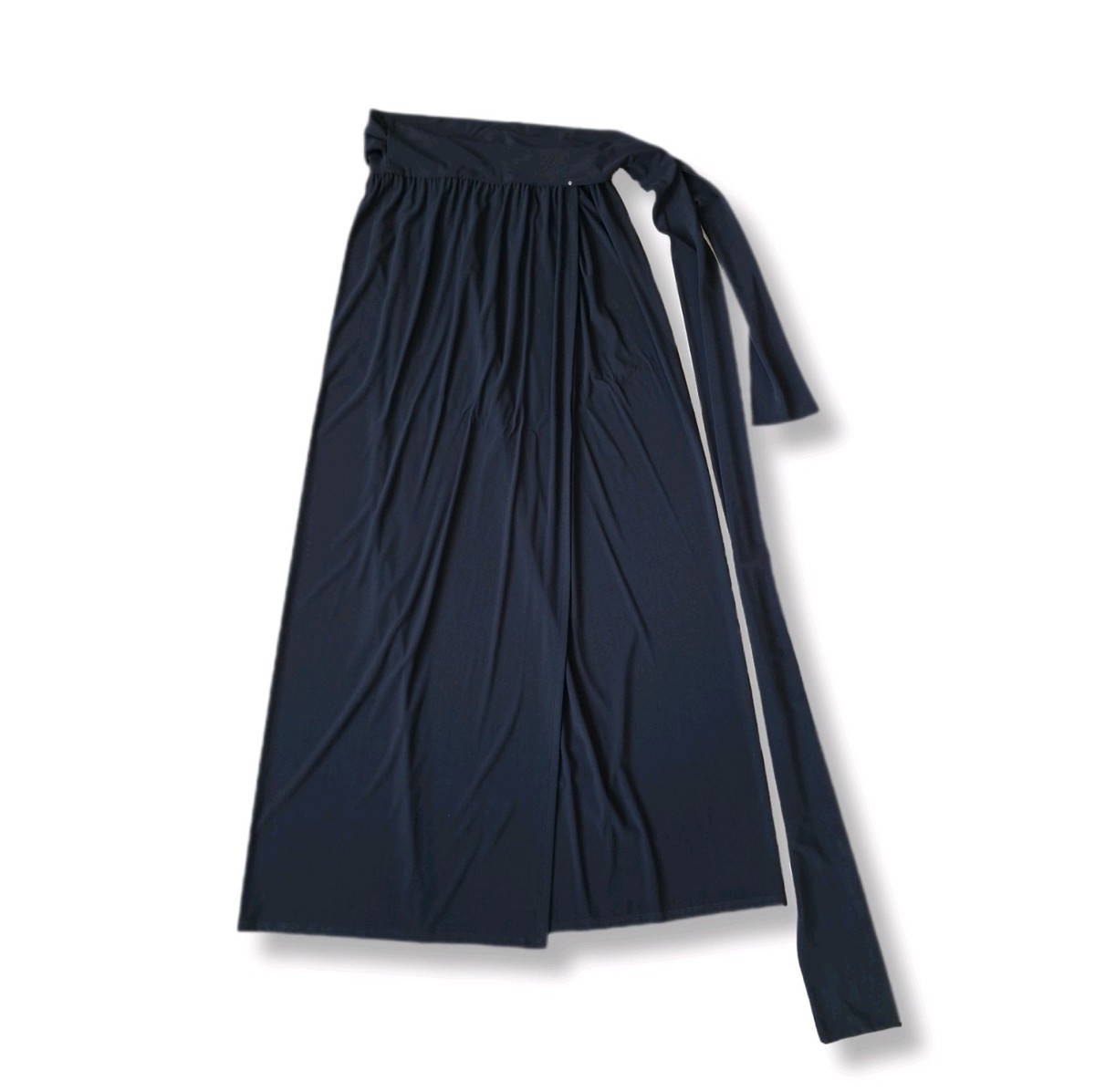 MAX MARA OUTLET WRAP MIDI LONG SKIRT M F40 D38 US6 UK10