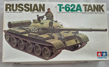 VTG 1979 kit | TAMIYA 1:35 Russian T-62A Tank MILITARY MODEL KIT MM-208