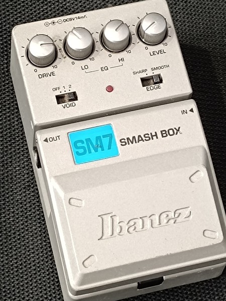 Ibanez SM7 Distortion Guitar Pedal stomp Box Boss