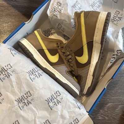 Nike Dunk Low SP x Undefeated Canteen Lemon Frost Men's Size 8.5 Dunk vs AF1 New
