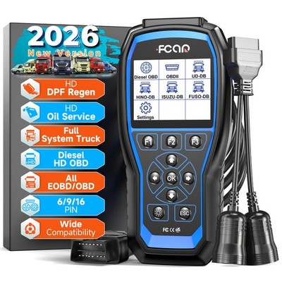 FCAR 24V Heavy Duty Truck Scanner For HINO/FUSO DPF Oil Reset Fyll System Tool
