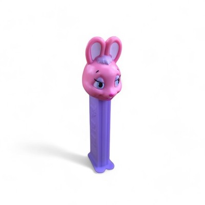 PEZ Pink Easter Bunny Footed Candy Dispenser 2016 Purple 2+ Ship FREE