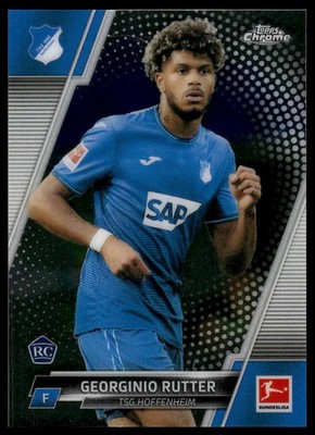 2022 Topps Chrome Bundesliga Georginio Rutter #53 RC