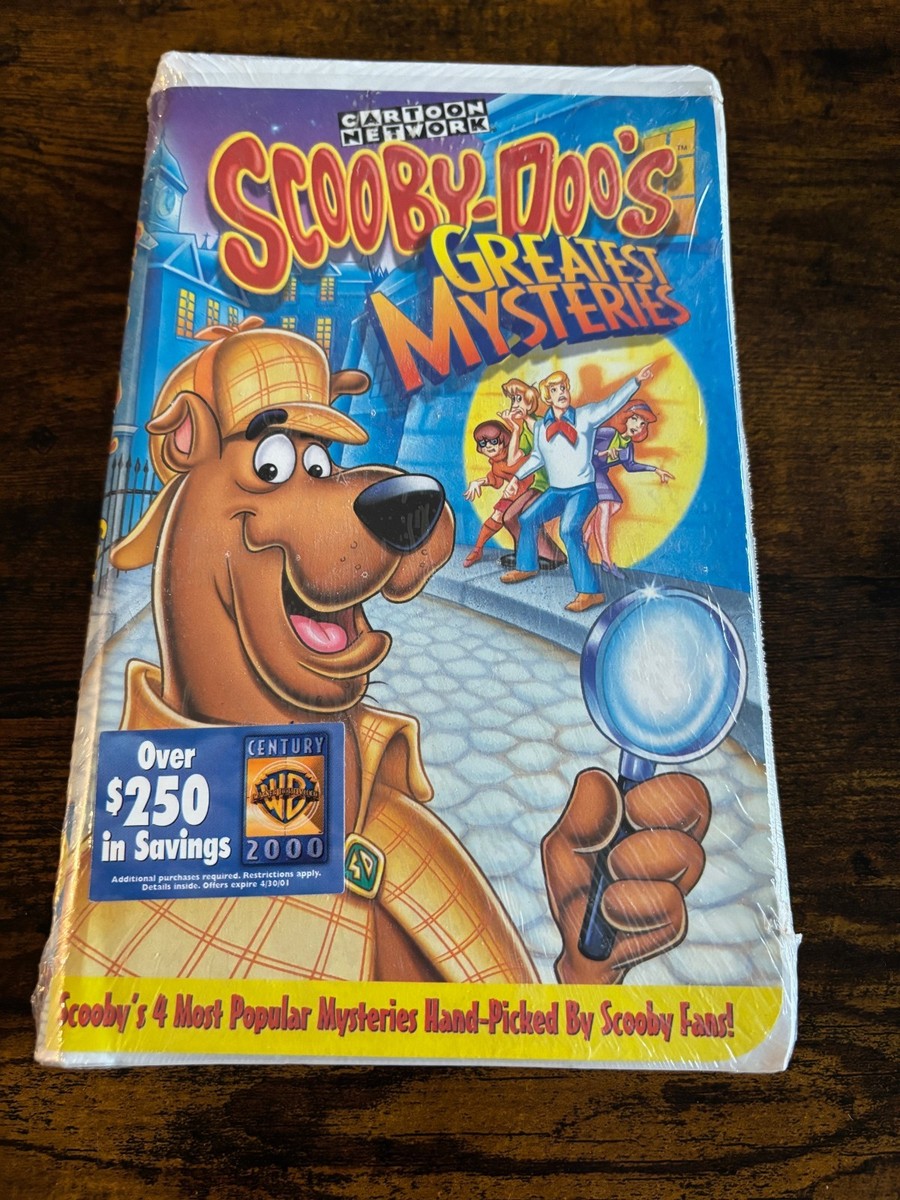 Scooby-Doo CARTOON NETWORK 1998年 スクービードゥ Scooby-Doo's Greatest Mysteries 1998 Cartoon Network VHS Factory