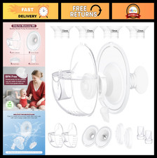 Complete Replacement Parts Set for M5 Breast Pump - 27mm Cup 8 Flange Sizes