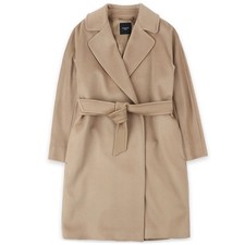 MaxMara Women's Corte Belt Wrap Coat (Beige) stamp 2525016062600 006 148409266
