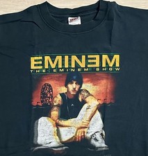 Vintage 2002 The Eminem Show Men  s MEDIUM Anger Management Tour Rap Tee T-Shirt