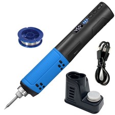 2X(Portable USB Cordless Electric Soldering Iron LED Digital Display8668