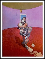 Francis BACON : Derrière le Miroir IV, 1er tirage original, lithographie 1966
