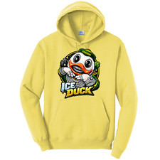 NEW Art Society x Artbag Ink ICE DUCK PUDDLES YELLOW Hoodie SM-4XL MADE IN USA
