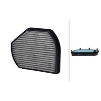 Innenraumfilter Antibakteriell 277 X 219 Mm Hella FüR U.A. MB E-KLASSE