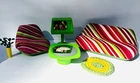 Vtg 1978 Barbie Dream House A Frame Living Room Suite Couch TV & Accessories