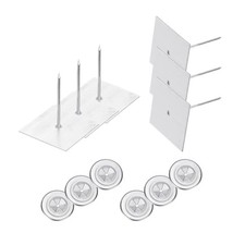 50 Sets 50mm Self Stick Insulation Pins 2in Self Locking Washers