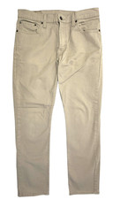 Levi's 511 Slim Fit Jeans Beige Khaki Stretch Cotton Tapered 33x30