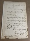 1862 Civil War ALS George Opdyke Mayor of NYC Signed Letter - Wounded Soldier — photo 1