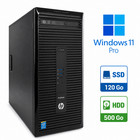 HP ProDesk 400 G2 MT G3250 8Go SSD 120Go HDD 500Go HD4350 Windows 11 Pro