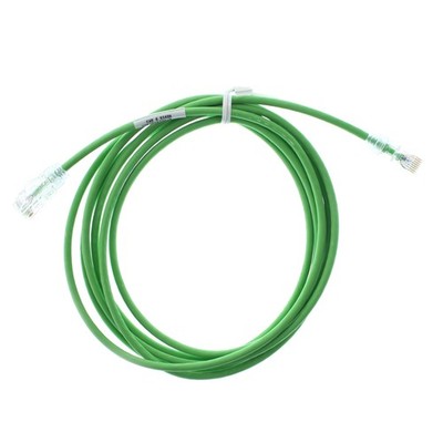 PANDUIT UTP28SP8BG/N CAT6 PERFORMANCE UTP PATCH CORD, 8-FEET, BRIGHT GREEN